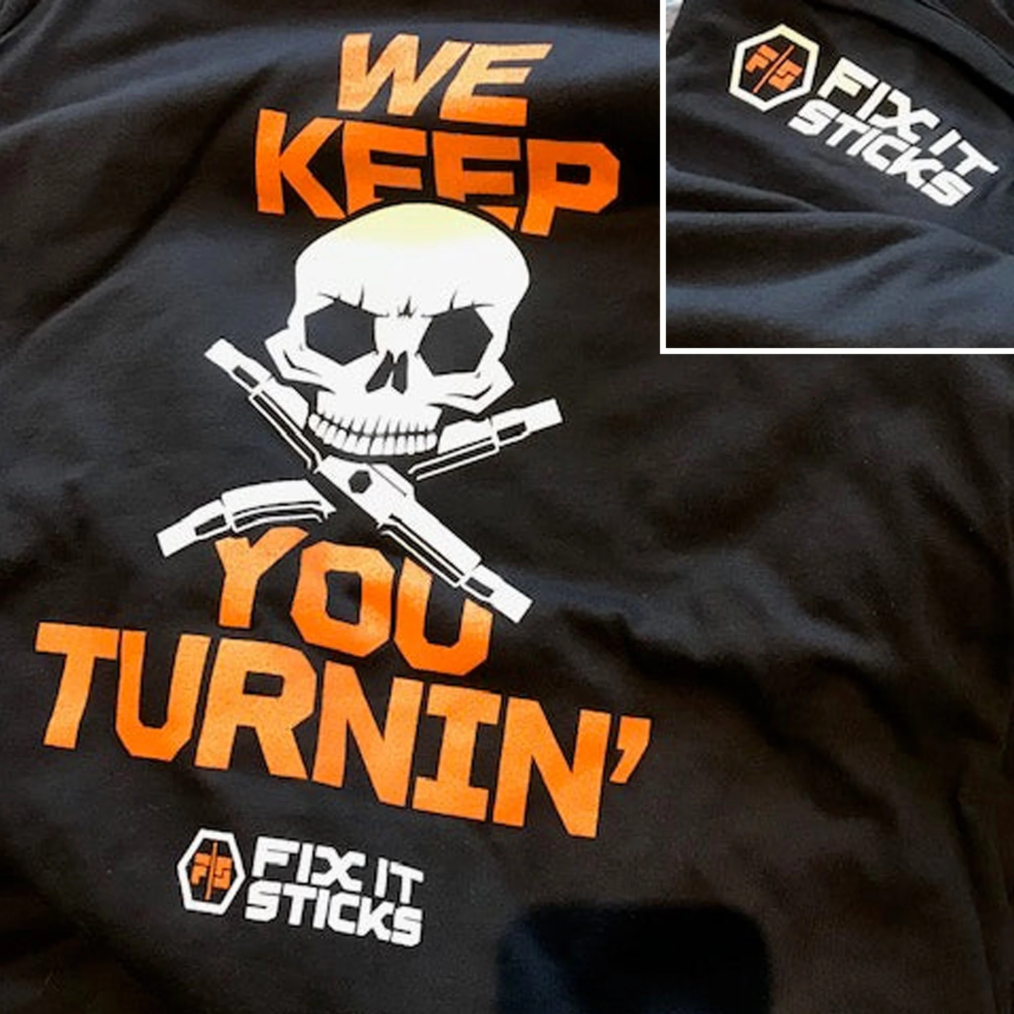 We Keep You Turnin' T-Shirt - Image 3